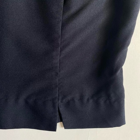 Vintage 60s navy blue sleeveless top - Picture 4 of 8